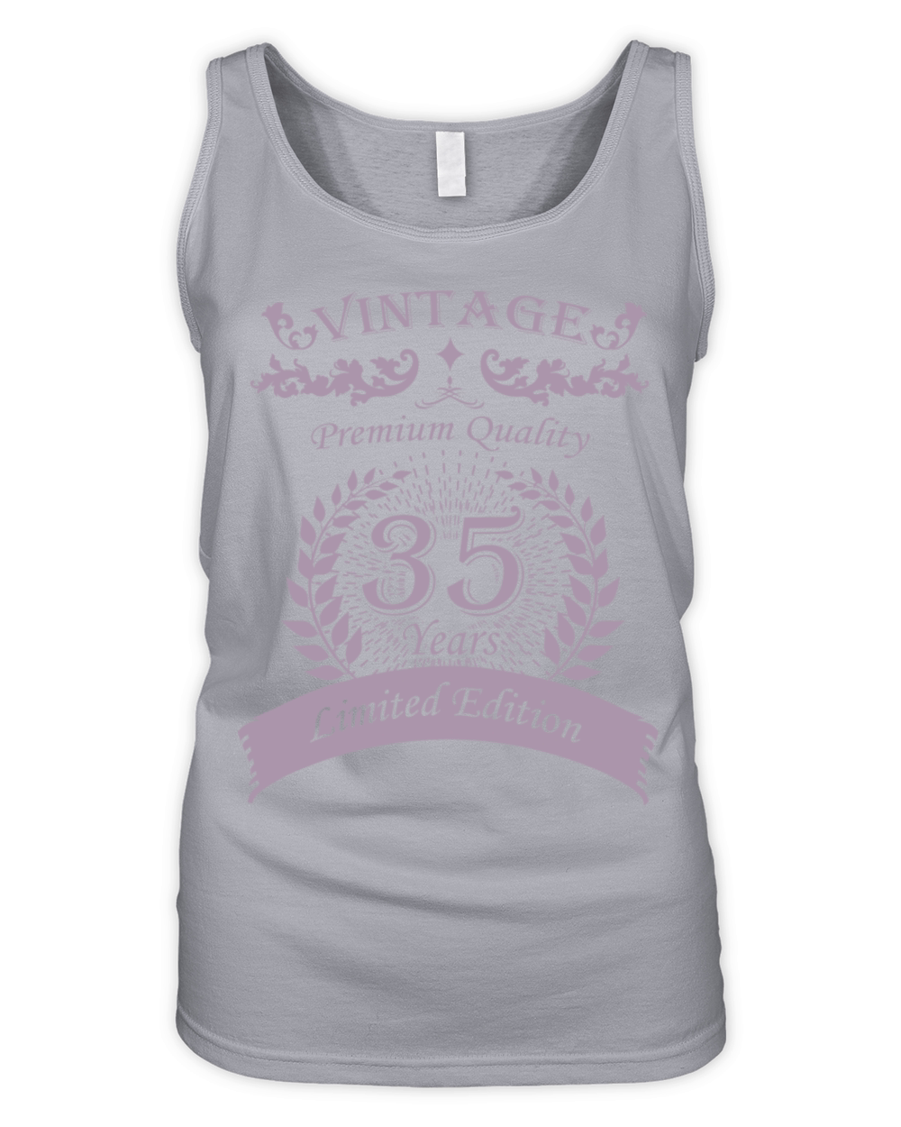 Vintage 35th Birthday Edition Organic Women's Tank Top