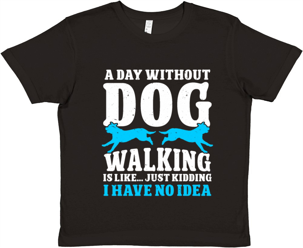 Dog Walker Professional Pet Sitter Dog Walking Premium Kids Crewneck T-shirt