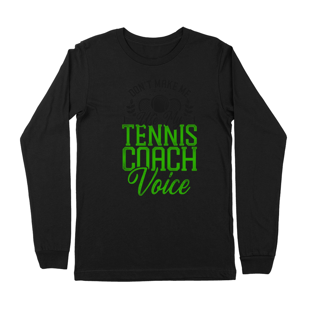 Funny Tennis Player Racket Coach Premium Long Sleeve