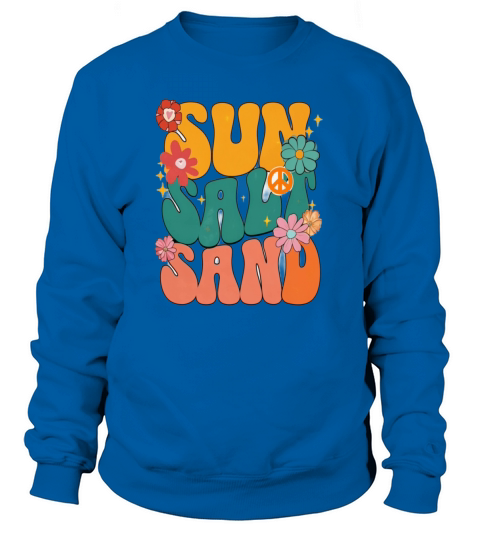 Hippie Beach Vibes Sweatshirt Unisex