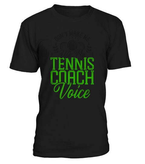 Funny Tennis Player Racket Coach T-Shirt Unisex