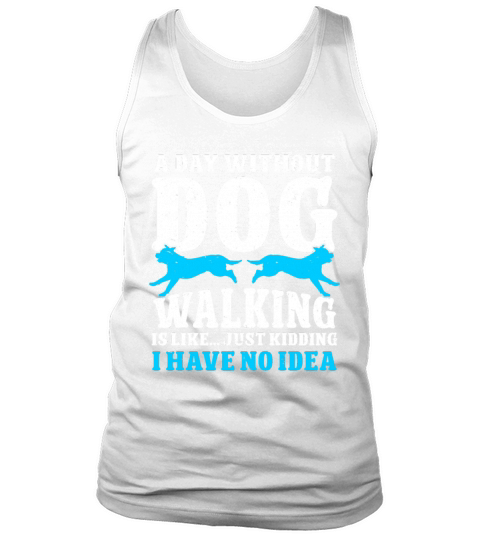 Dog Walker Professional Pet Sitter Dog Walking Tank Top Unisex