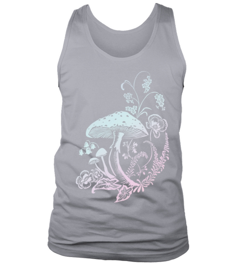 Fly agaric with flowers multicolor Tank Top Unisex
