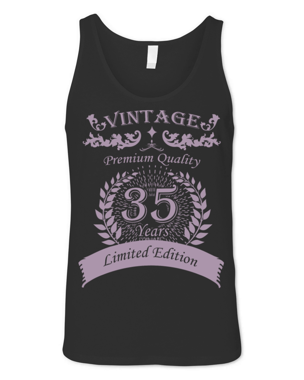Vintage 35th Birthday Edition Unisex Jersey Tank