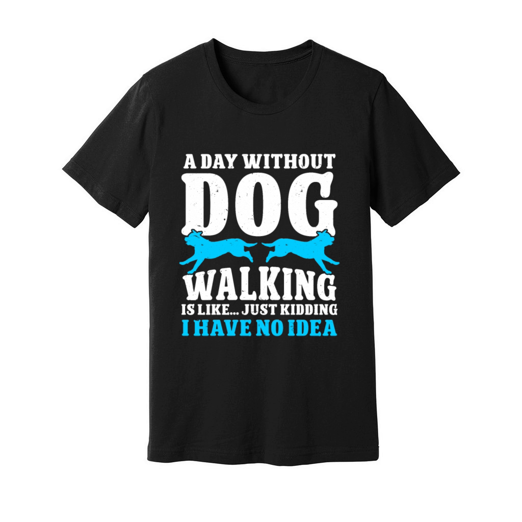 Dog Walker Professional Pet Sitter Dog Walking Unisex Jersey Tee
