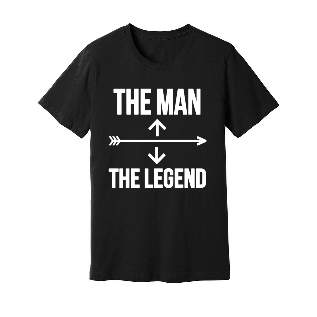 The Man The Legend Spring Break Saying Quote Unisex Jersey Tee