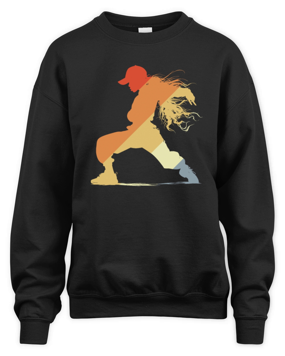 Vintage B-Girl Unisex Premium Crewneck Sweatshirt