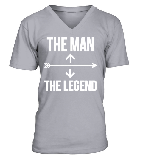 The Man The Legend Spring Break Saying Quote V-Neck T-shirt