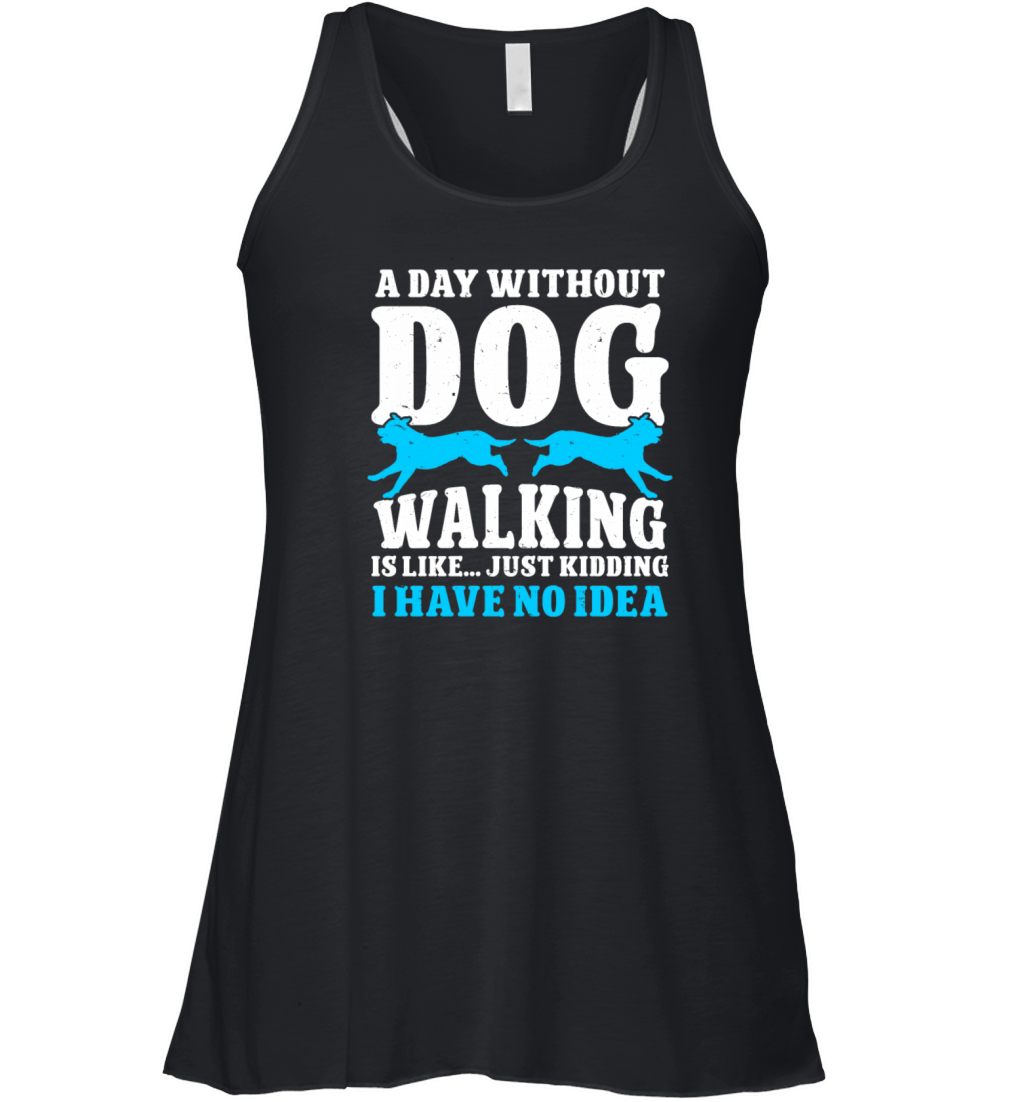 Dog Walker Professional Pet Sitter Dog Walking Women's Flowy Tank Top