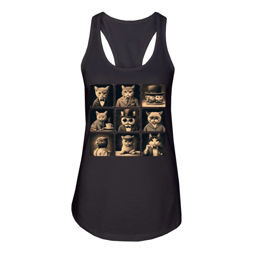"Cat Chronicles" Women's Racerback Tank