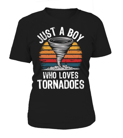 Tornado Chaser Vintage Sunset Storm Enthusiast Women's T-Shirt