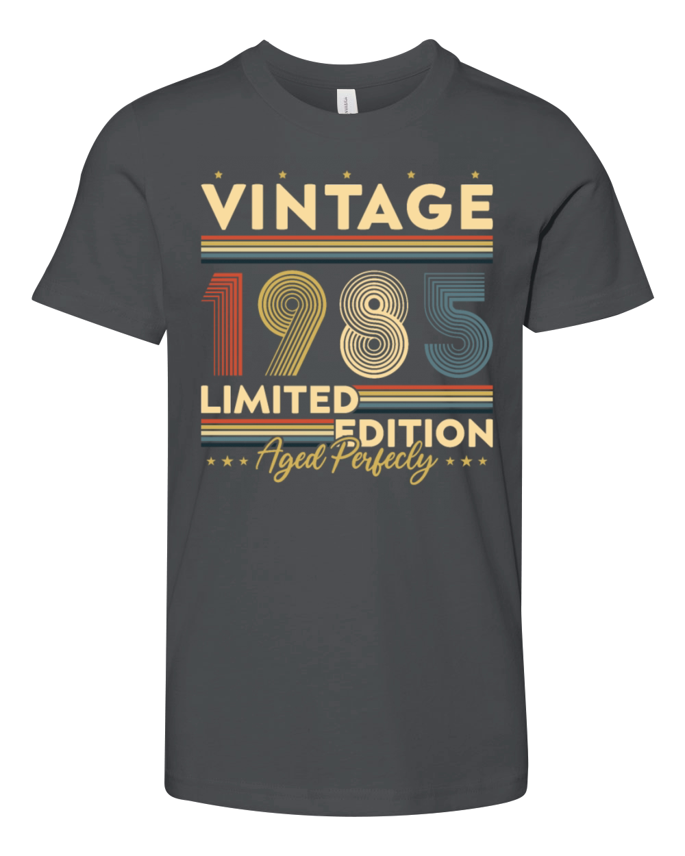 40 Years Old Vintage 1985 Birthday Gift Men Women Youth Unisex Jersey Tee