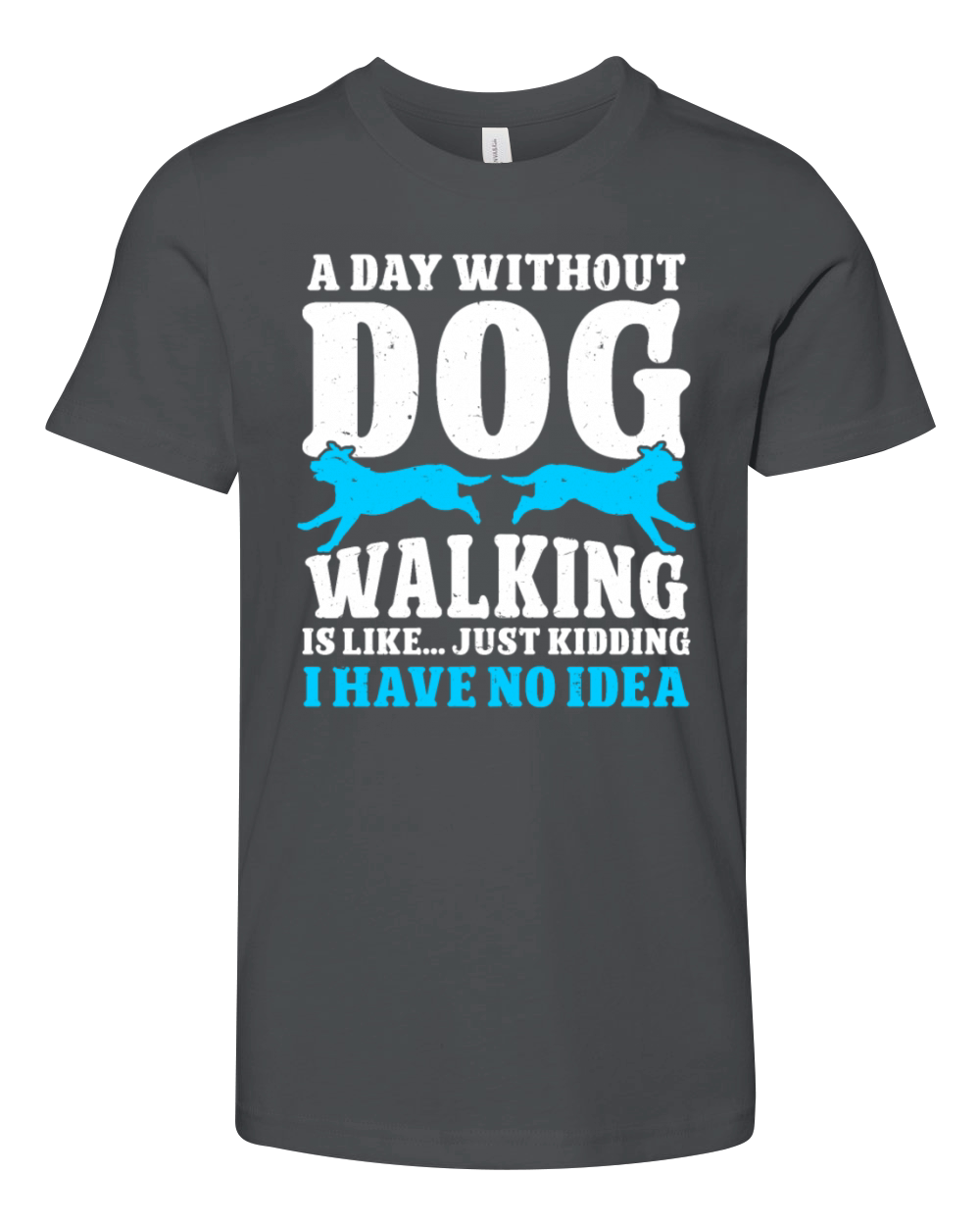 Dog Walker Professional Pet Sitter Dog Walking Youth Unisex Jersey Tee