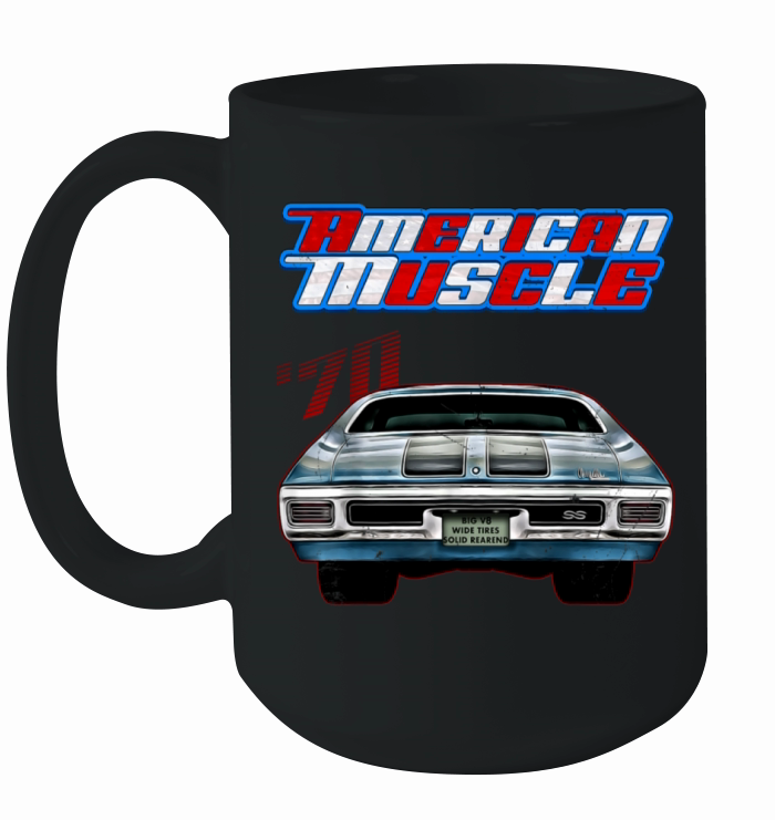 1970 Muscle Drag Car 70 HotRod Hot Rod Oldtimer Ceramic Mug