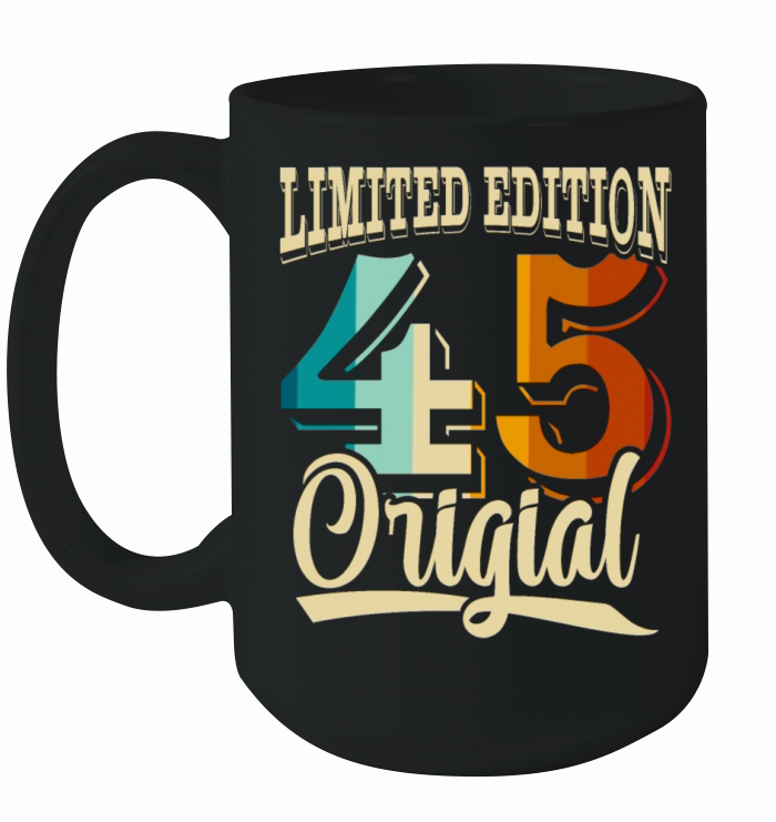 80th Birthday 1945 Limited Edition 80 Years Ceramic Mug