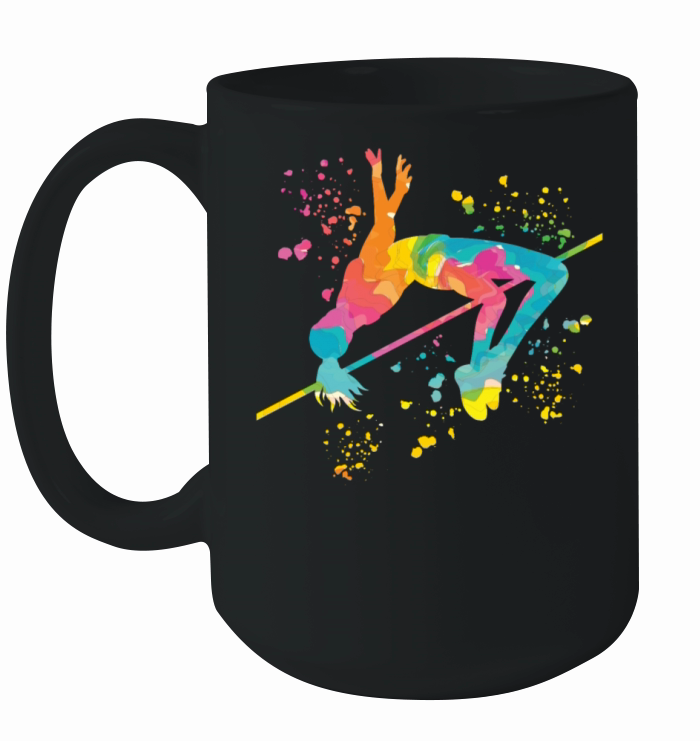 High Jumper High Jumping High Jump Ceramic Mug