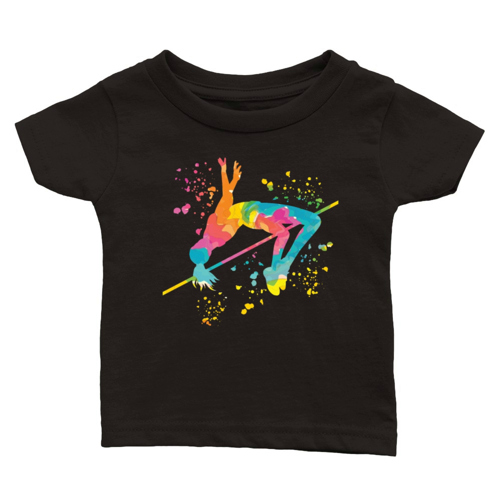 High Jumper High Jumping High Jump Classic Baby Crewneck T-shirt