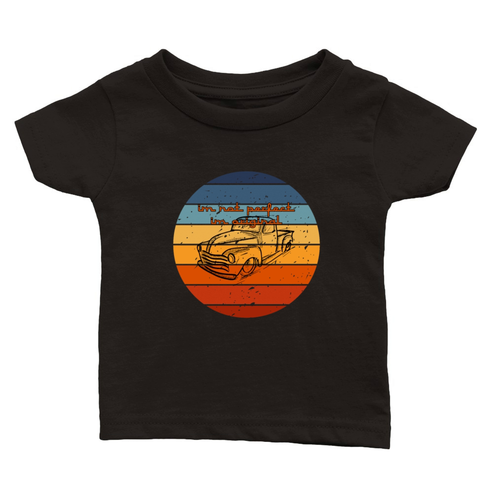 retro car Classic Baby Crewneck T-shirt