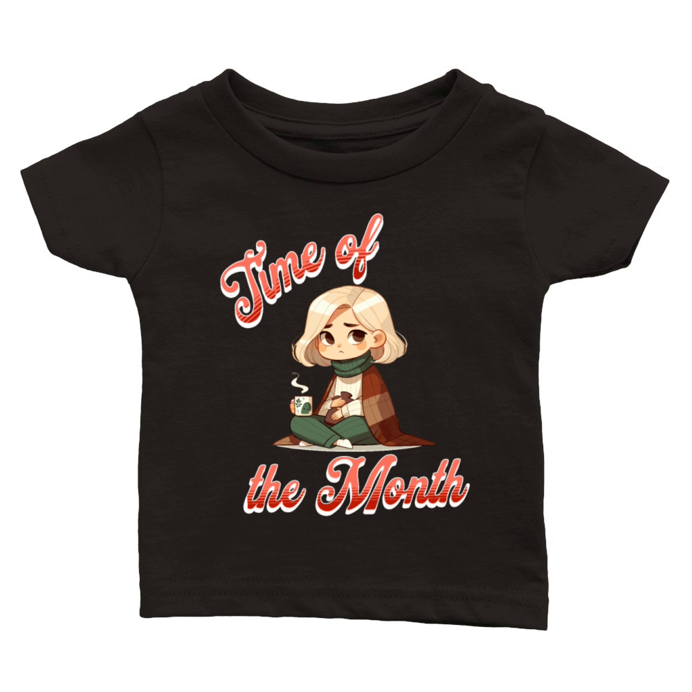 Time of the Month Periode Comfort Classic Baby Crewneck T-shirt