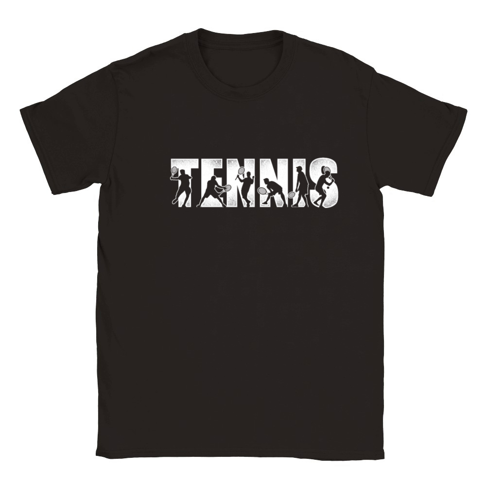 Funny Tennis Player Racket Tennis Classic Kids Crewneck T-shirt