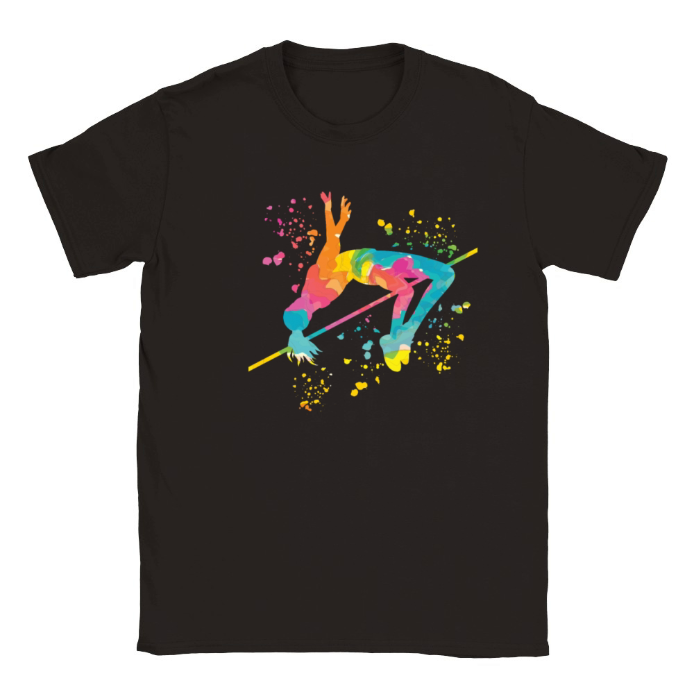 High Jumper High Jumping High Jump Classic Kids Crewneck T-shirt