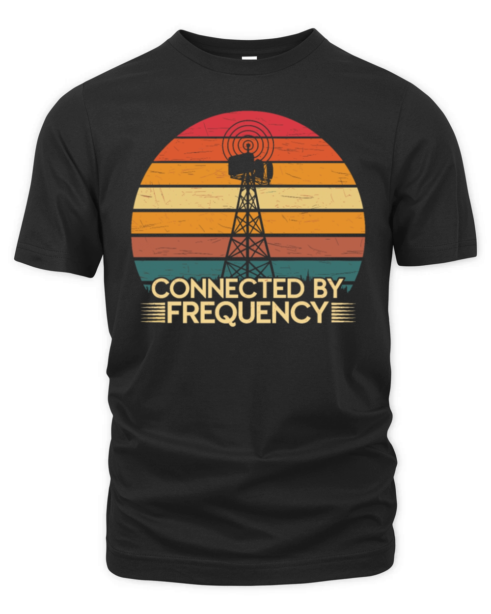 Amateur Radio Operator Ham Radio Connected by Organic Unisex T-shirt