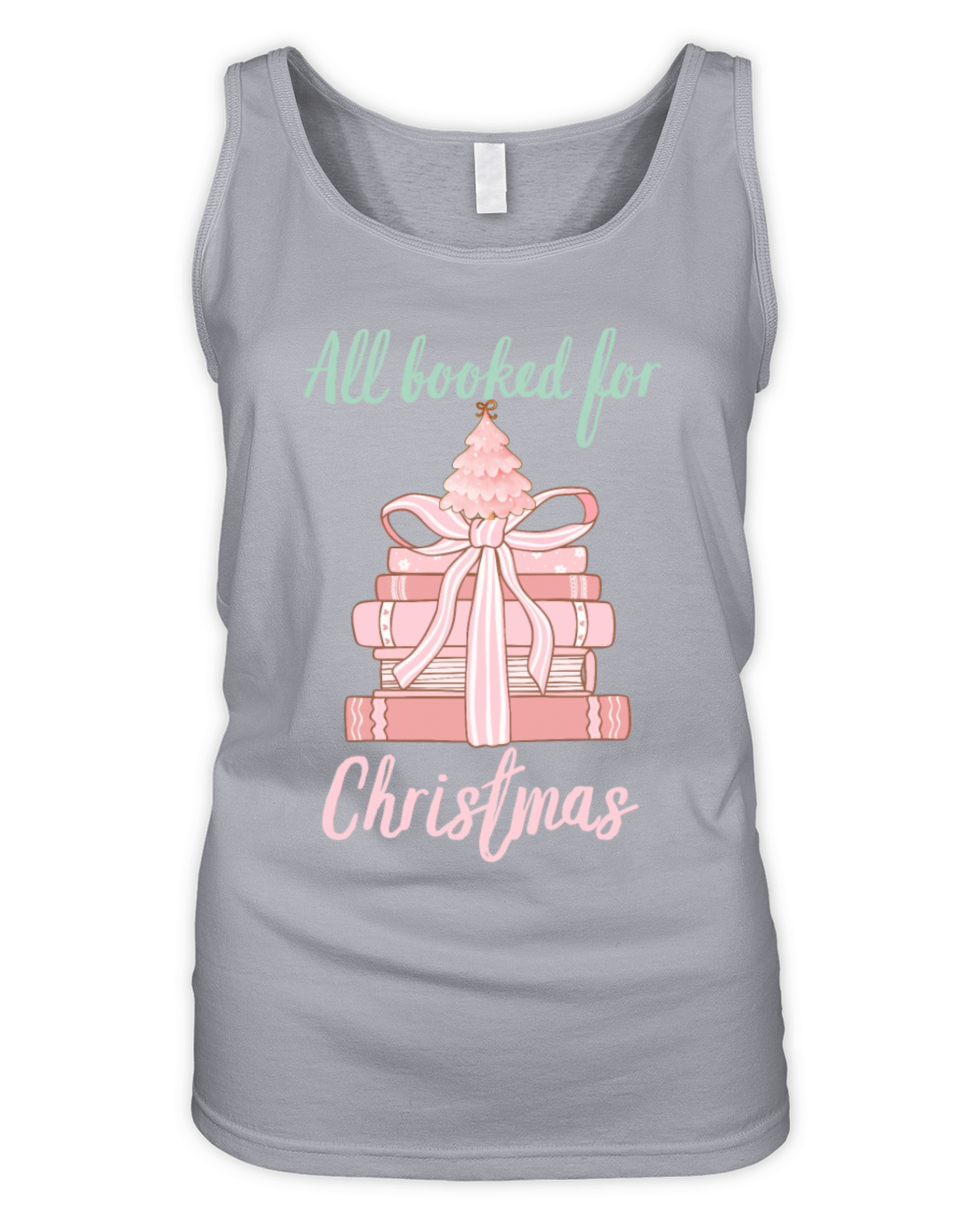 All booked for Christmas happy Christmas Organic Women's Tank Top