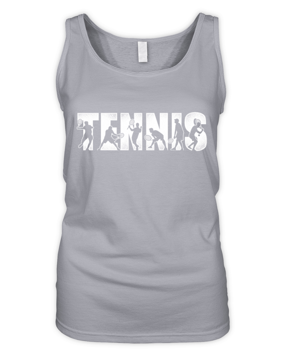 Funny Tennis Player Racket Tennis Organic Women's Tank Top