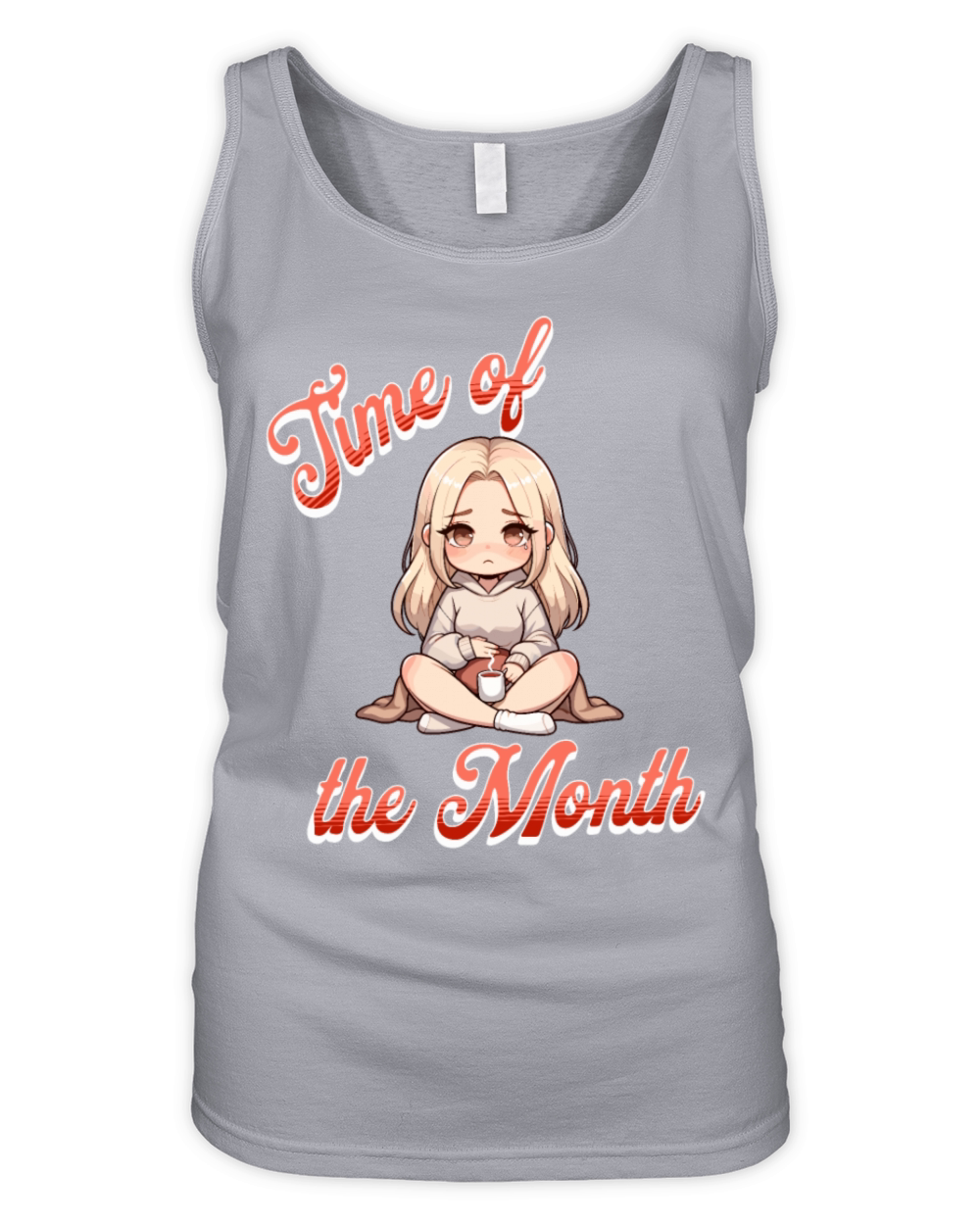Time of the Month Periode Menstruation Comfort Organic Women's Tank Top