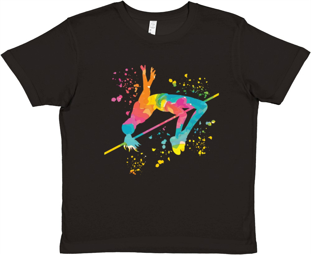 High Jumper High Jumping High Jump Premium Kids Crewneck T-shirt
