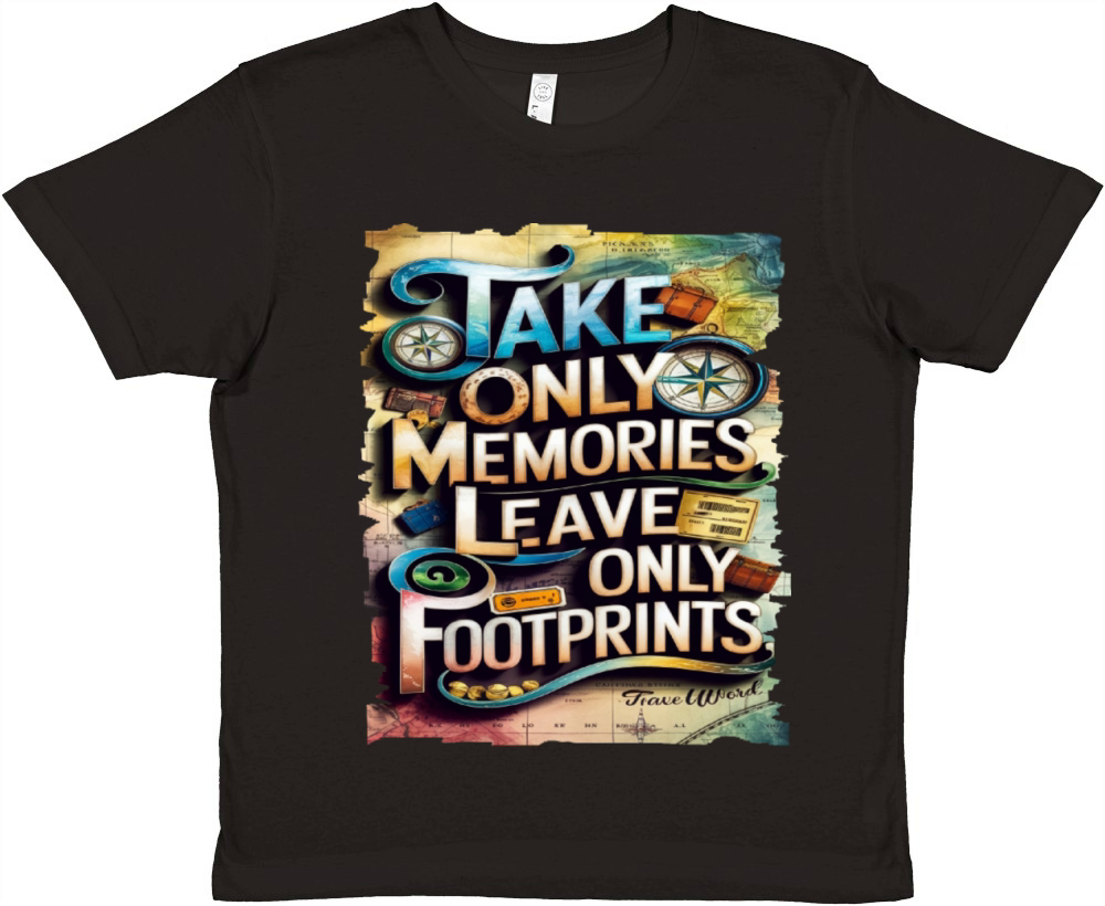 Travel Quote to get inspired N10 Premium Kids Crewneck T-shirt