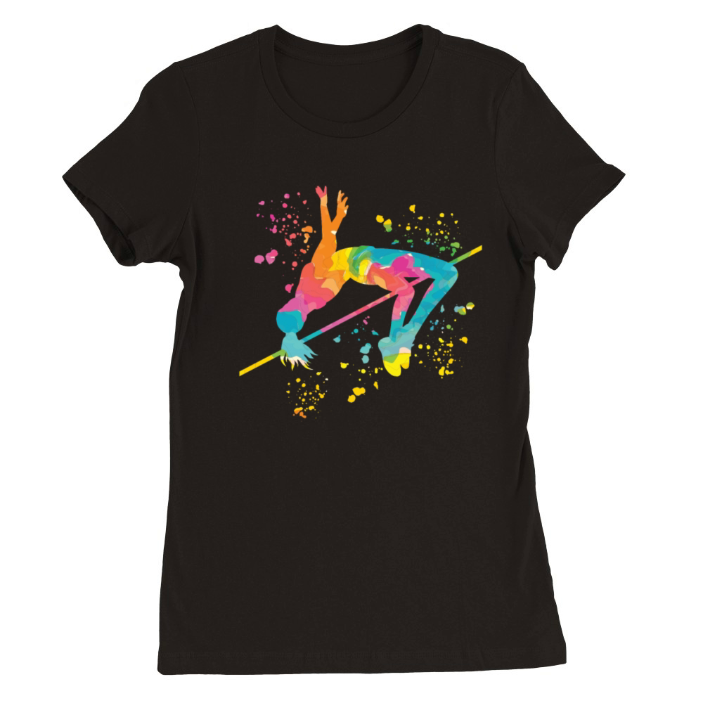 High Jumper High Jumping High Jump Premium Womens Crewneck T-shirt