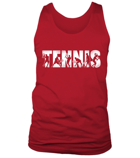 Funny Tennis Player Racket Tennis Tank Top Unisex