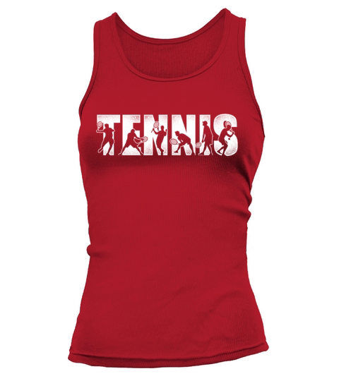 Funny Tennis Player Racket Tennis Tank top Woman