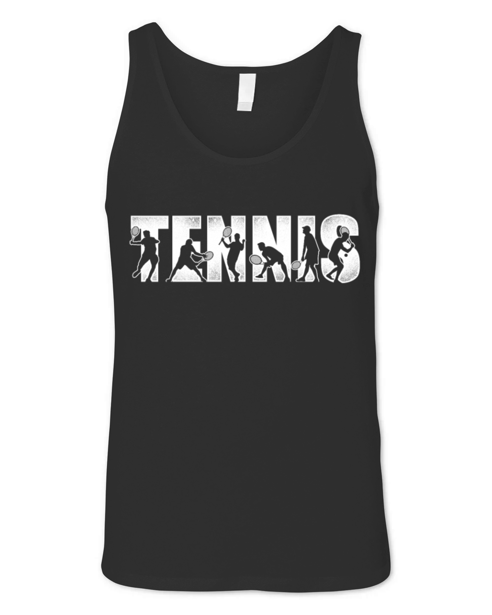 Funny Tennis Player Racket Tennis Unisex Jersey Tank