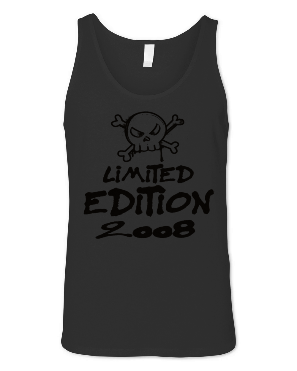 Limited Edition 2008 Birthday 2008 Born Unisex Jersey Tank
