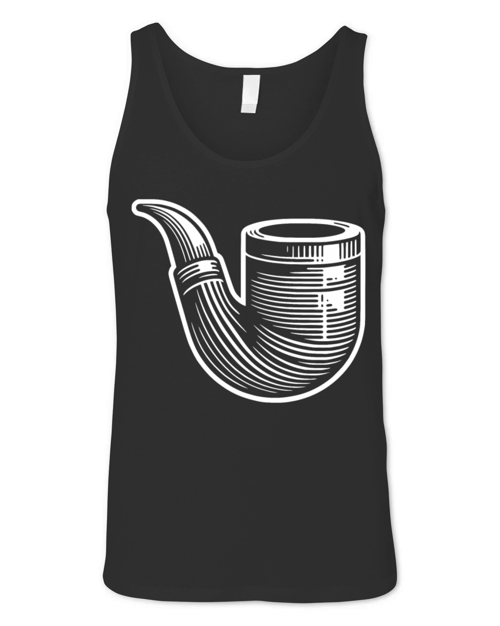 Vintage Tobacco Pipe With Tradition And Style Unisex Jersey Tank