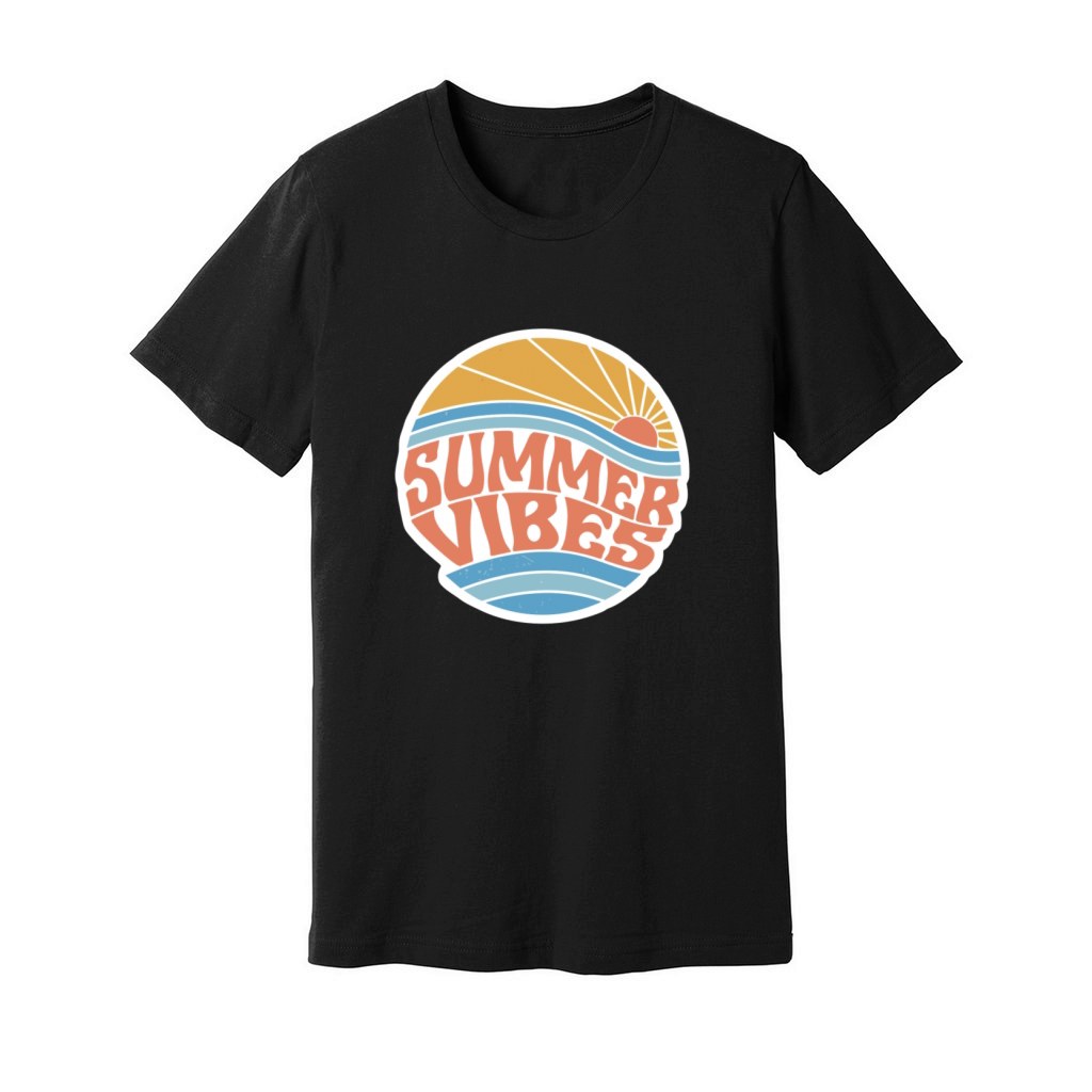 Summer Vibes Unisex Jersey Tee