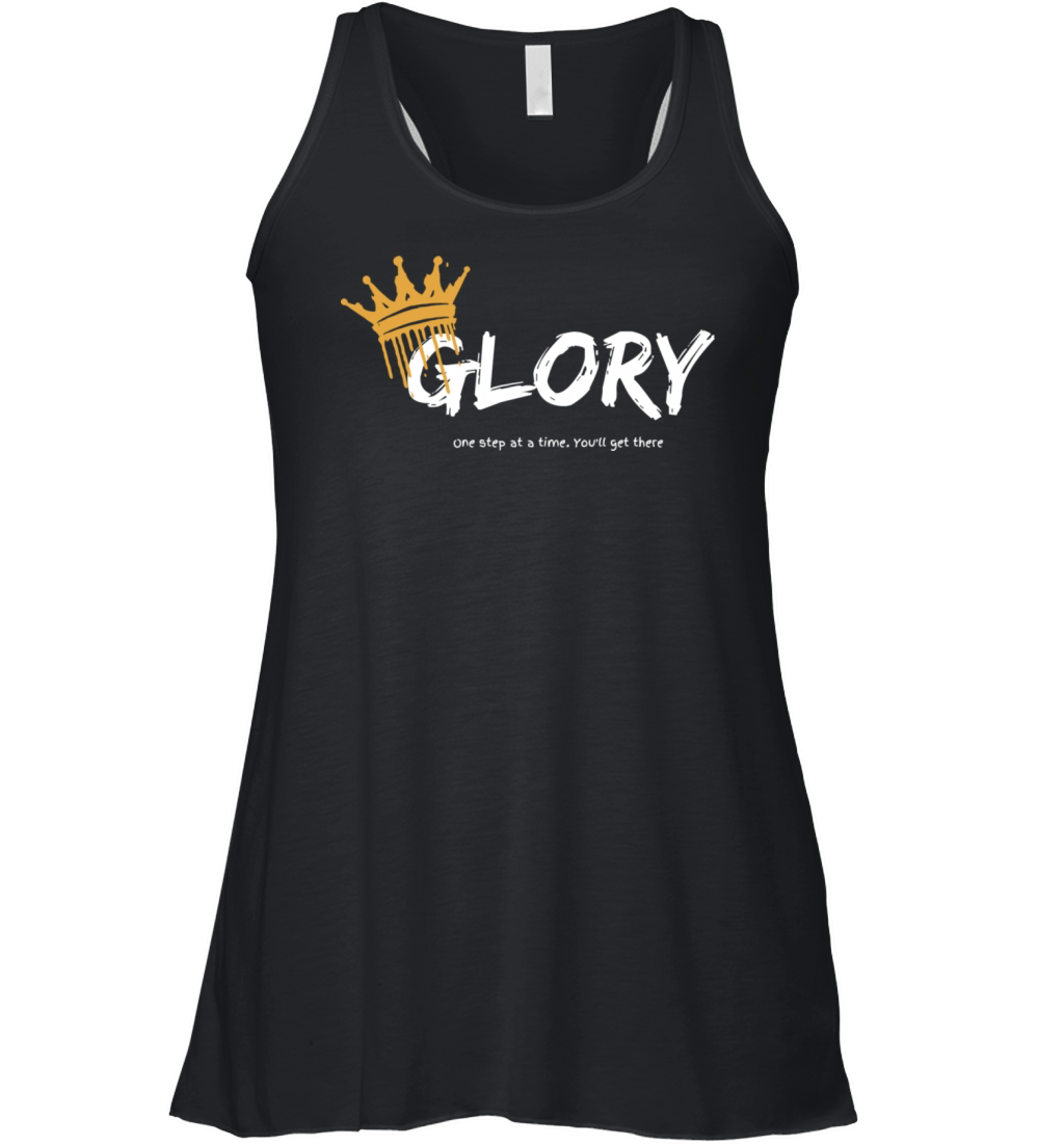 Glory One Step At A Time You Get There Gift For He Women's Flowy Tank Top