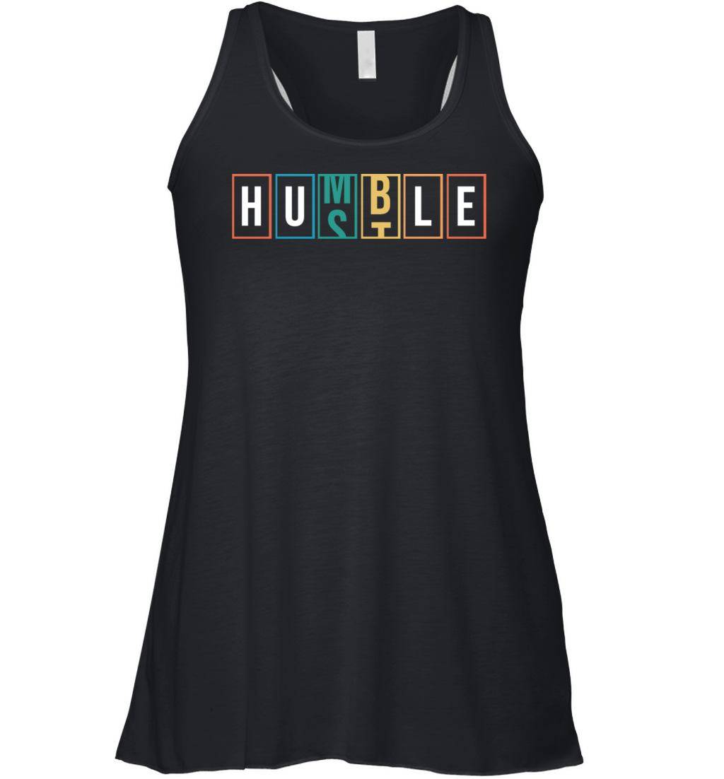 Humble Odometer Funny Hustle Women's Flowy Tank Top