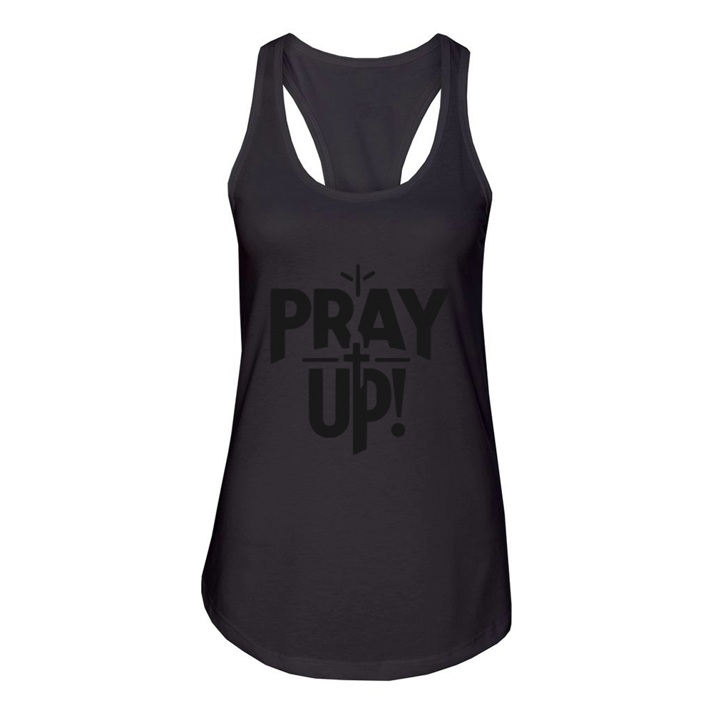 Pray Up Women's Racerback Tank