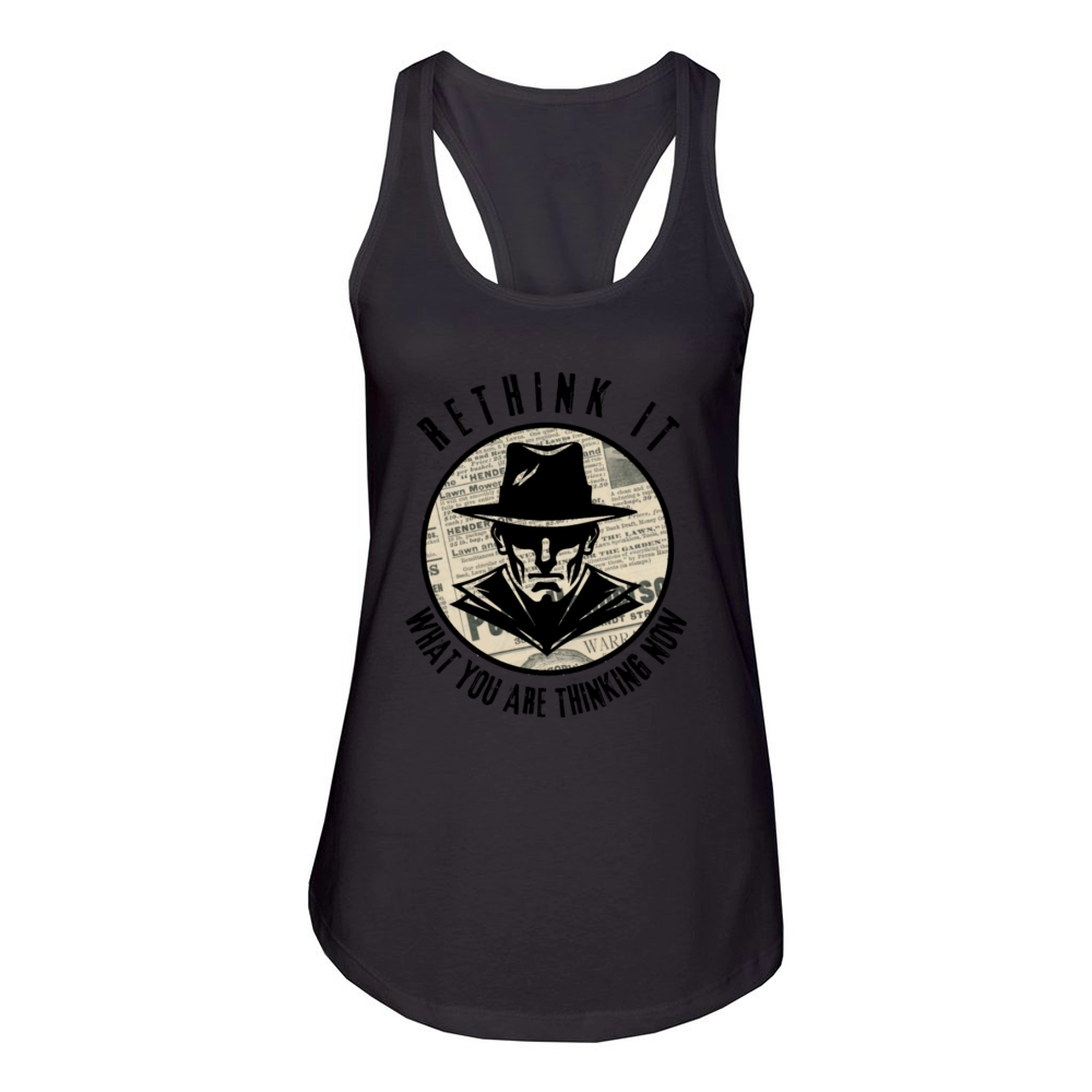 Rethink Your Style Graphic Women's Racerback Tank
