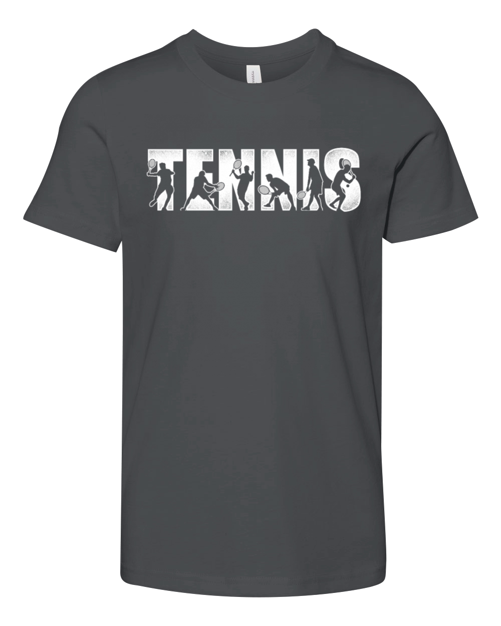 Funny Tennis Player Racket Tennis Youth Unisex Jersey Tee