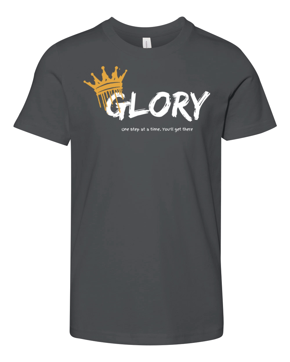 Glory One Step At A Time You Get There Gift For He Youth Unisex Jersey Tee