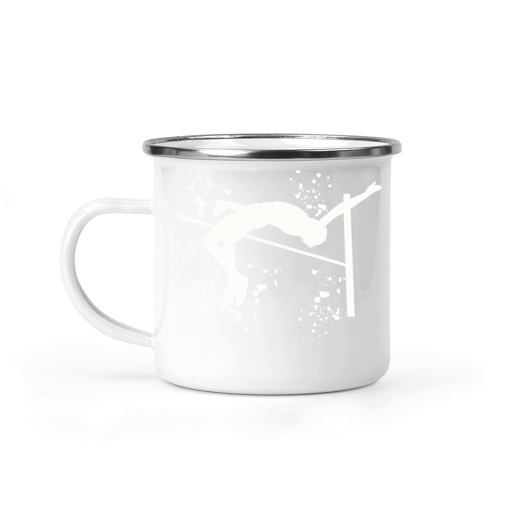 High Jumper High Jumping High Jump Camping Mug
