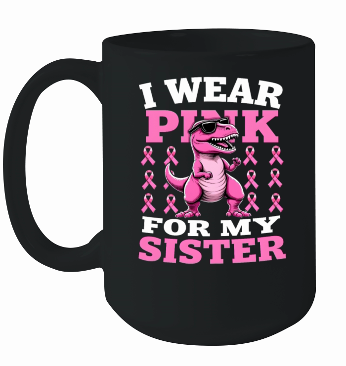 Breast Cancer Pink Awareness Design Ceramic Mug