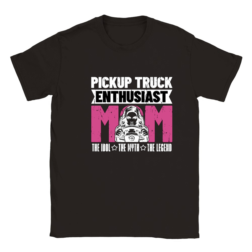 Pickup Truck Enthusiast Mom The Off-Road Vehicle Classic Kids Crewneck T-shirt