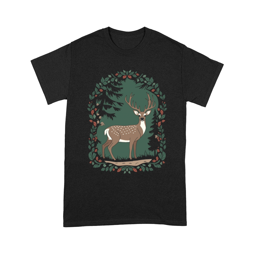Cottagecore Forest Deer Serenity Comfort T-shirt