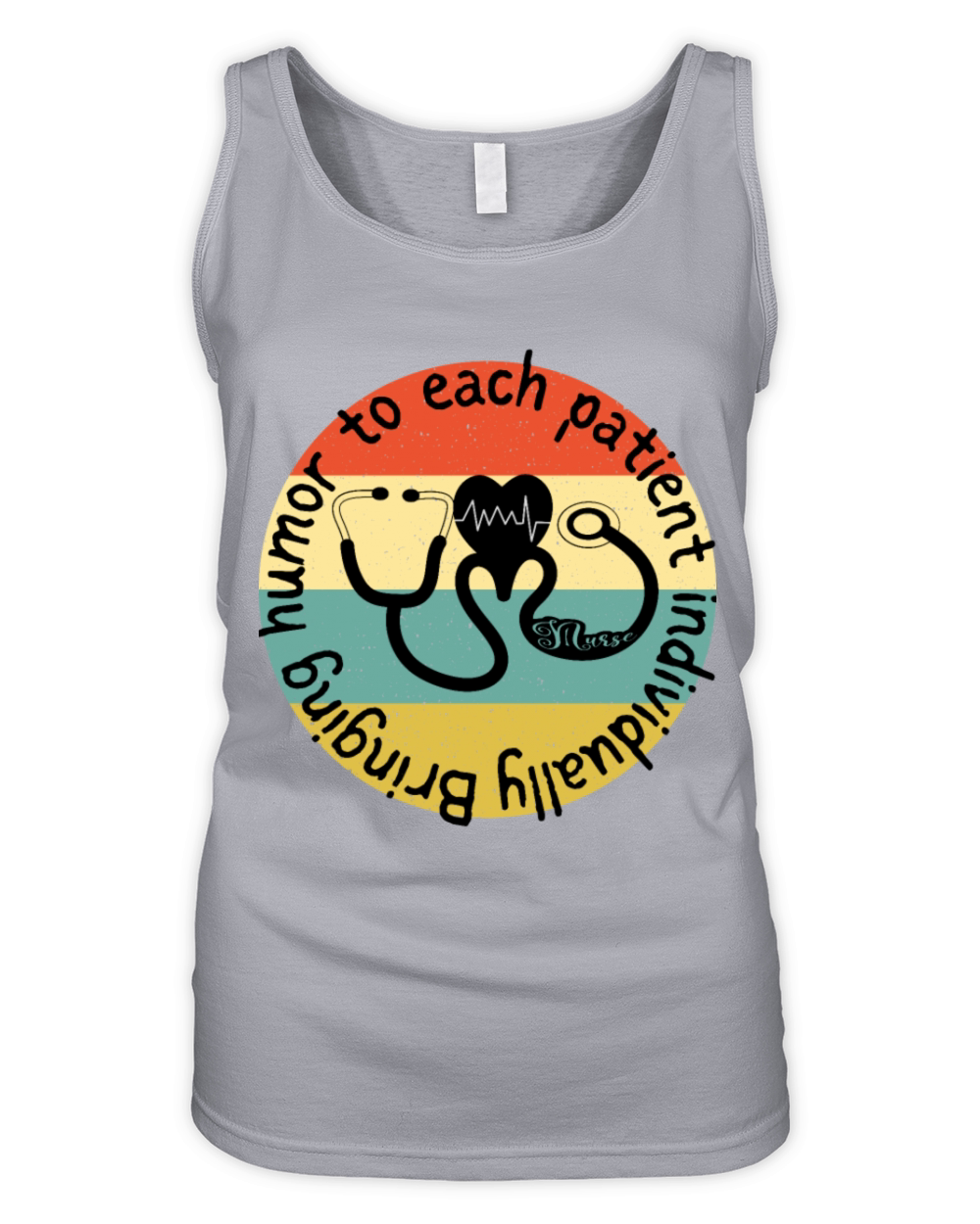 Bringing humor to each patient individually Ico Organic Women's Tank Top