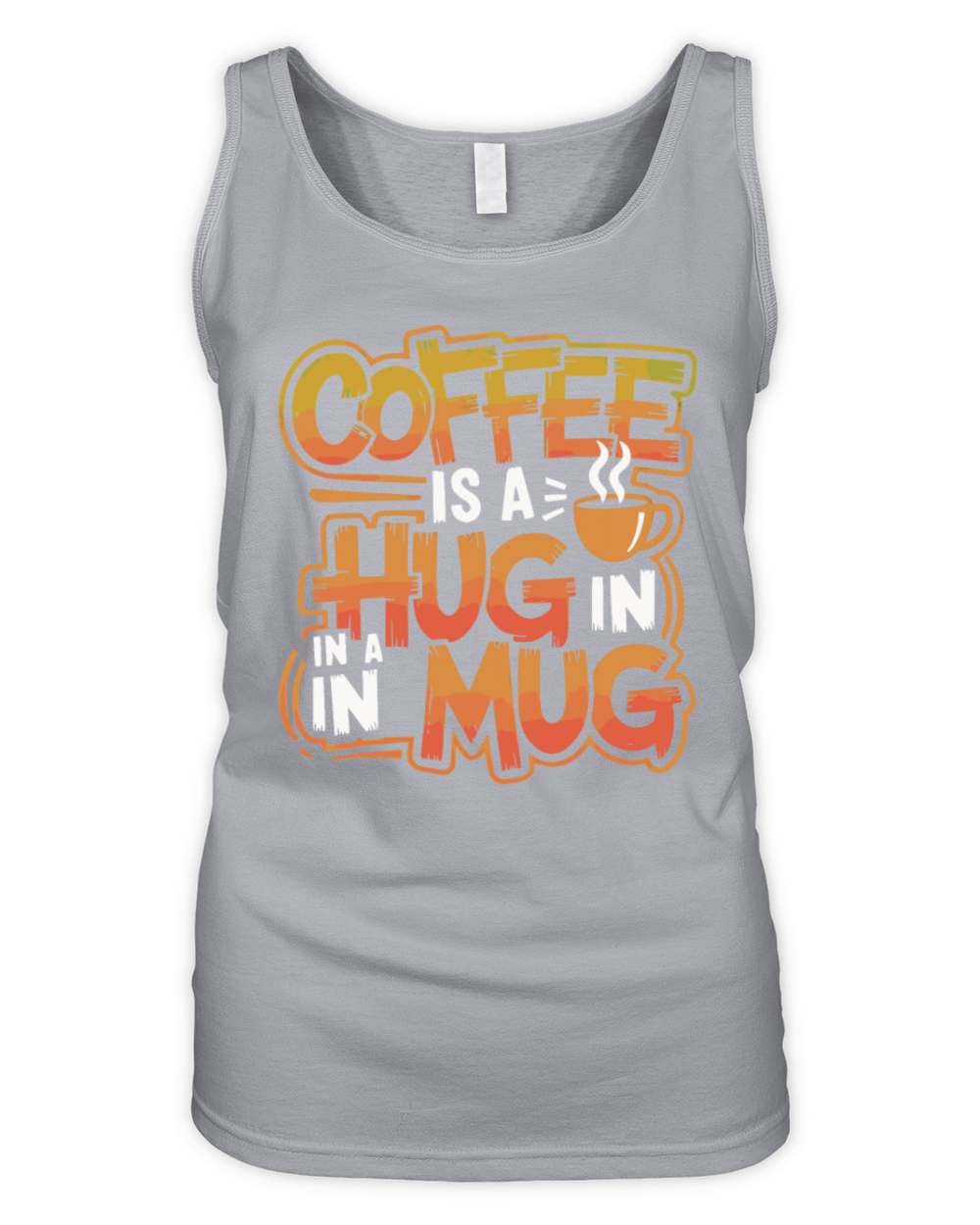 Coffee Hug Organic Women's Tank Top